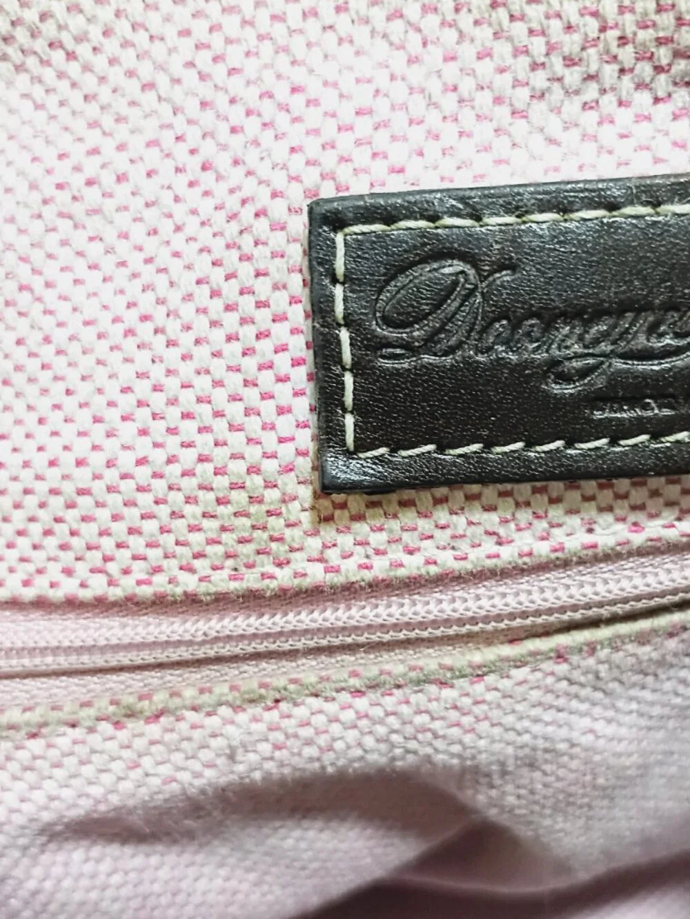 Dooney & Bourke East West Pebbled Leather Hobo, EUC